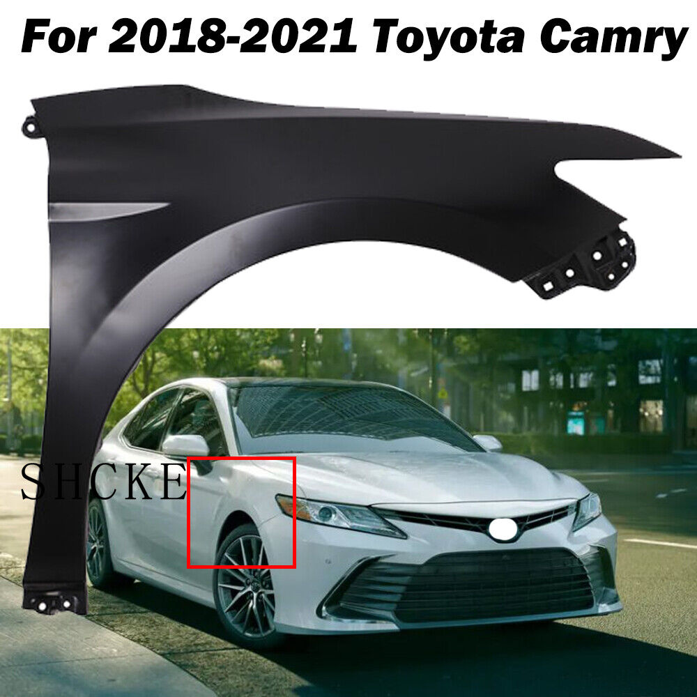 Fender For 2018 2019 2020 2021 2022 Toyota Camry Front Right Side Steel Primed