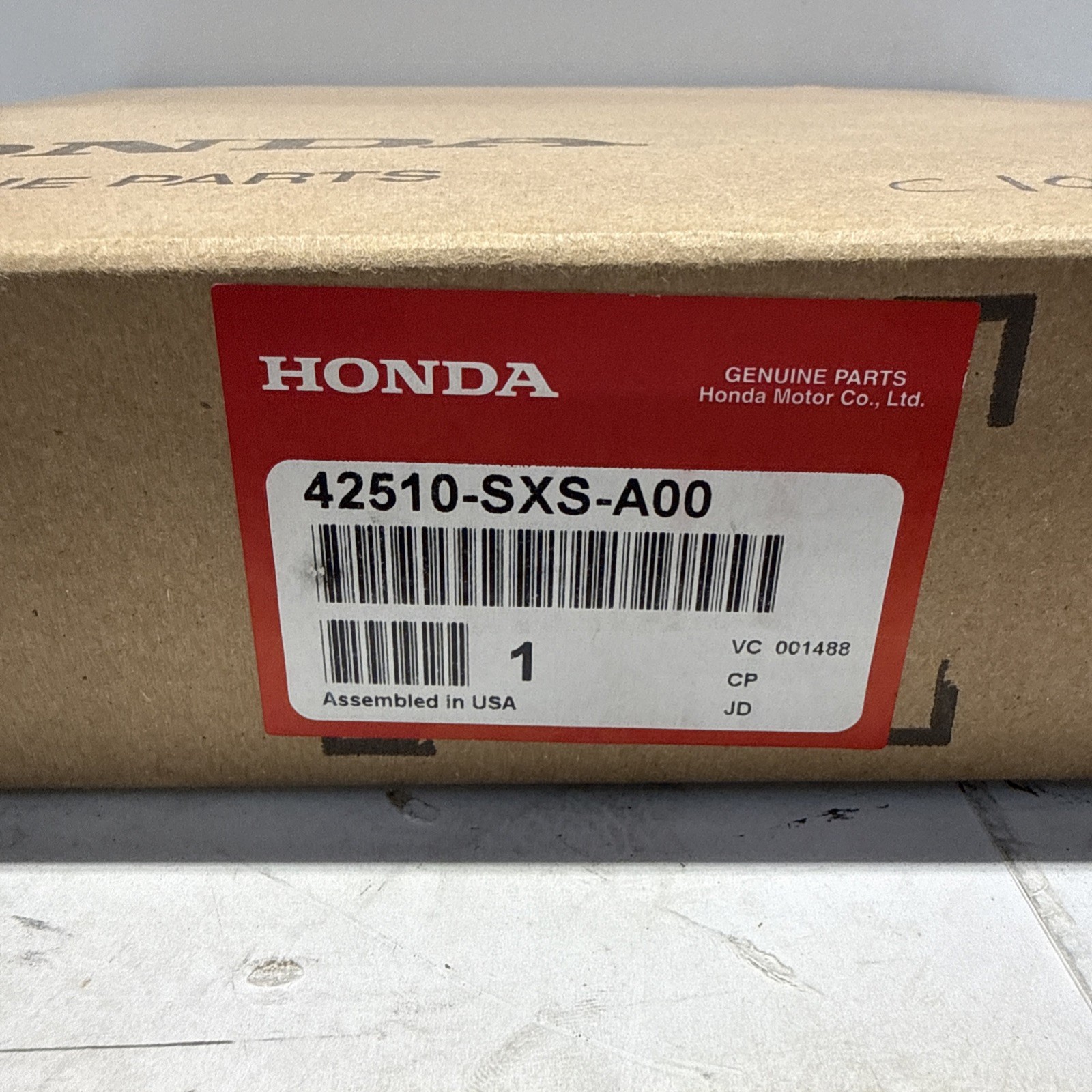 2012-2011 HONDA CRV REAR DISC BRAKE LH/RH OEM BRAKE ROTOR P/N 42510-SXS-A00