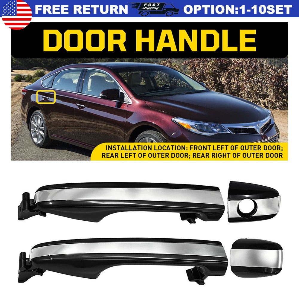 For Toyota Avalon 2013-18 Front Rear LH Outer Exterior Door Handle Durable 2-20x