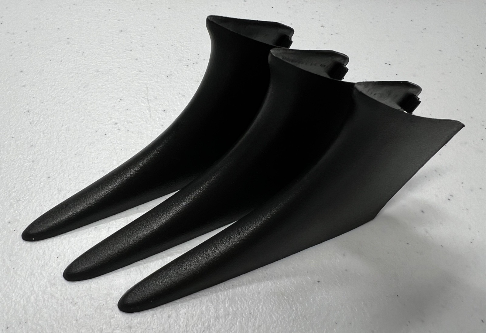 OEM VW Golf MK2 GTI 16V G60 Front Bumper Shark Tooth Trim Cap 191807245 Qty:3 OEM VW Golf MK2 GTI 16V G60 Front Bumper Shark Tooth Trim Cap 191807245 Qty:3