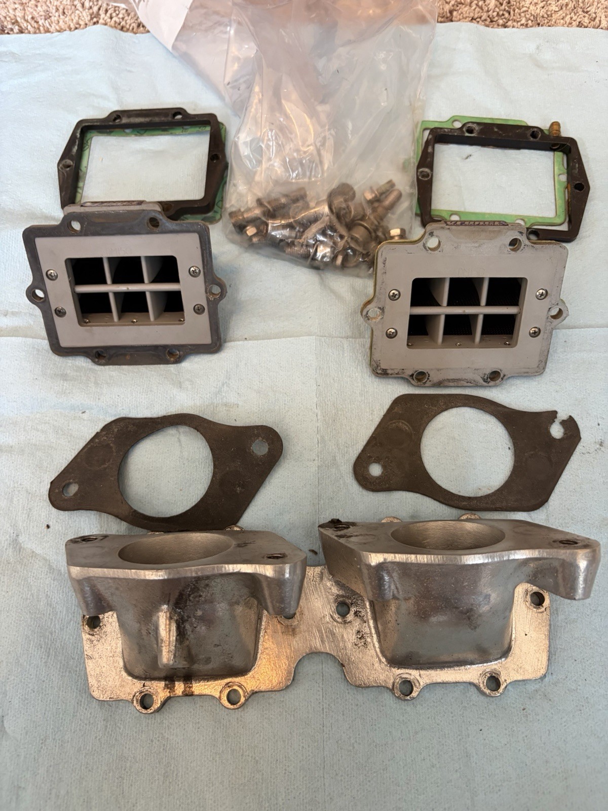 Kawasaki SXR 800 Jetski R&D Intake And V Force Assembly Kawasaki SXR 800 Jetski R&D Intake And V Force Assembly