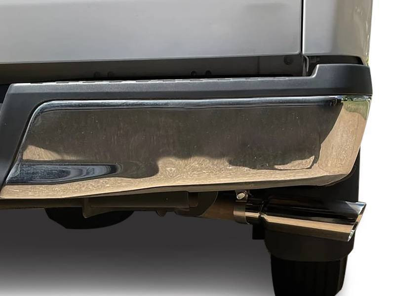 Black Horse Rear Exhaust Pipe Tail Muffler Tip Round SS Fit 1999-2024 Tundra