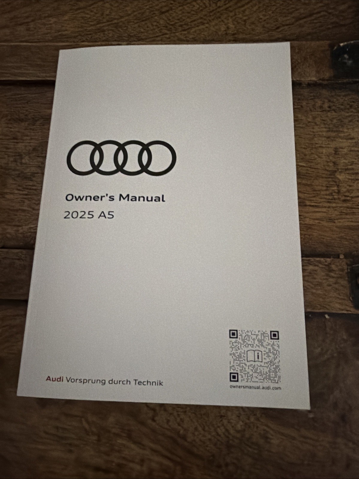 2025 AUDI A5 OWNERS MANUAL