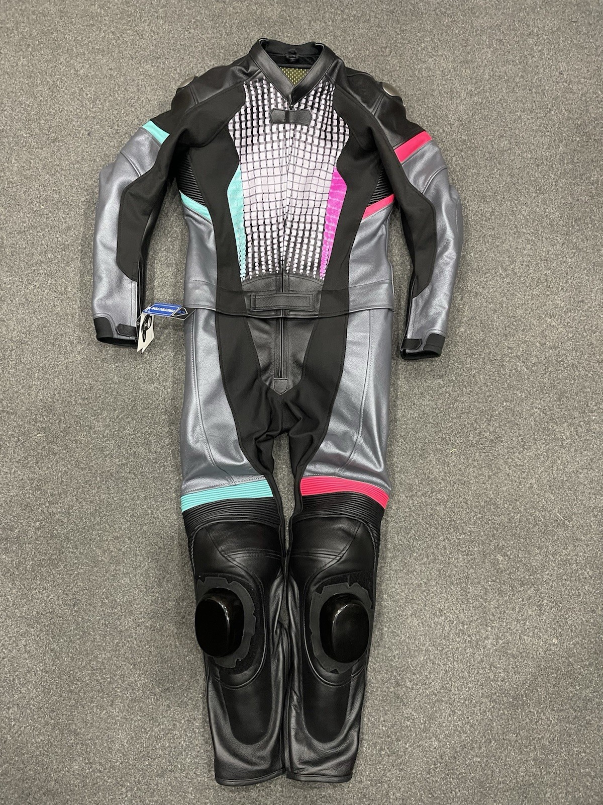 NEW Woman Girl Ladies MOTORBIKE MOTORCYCLE LEATHER RACING SUIT Two Piece Suit
