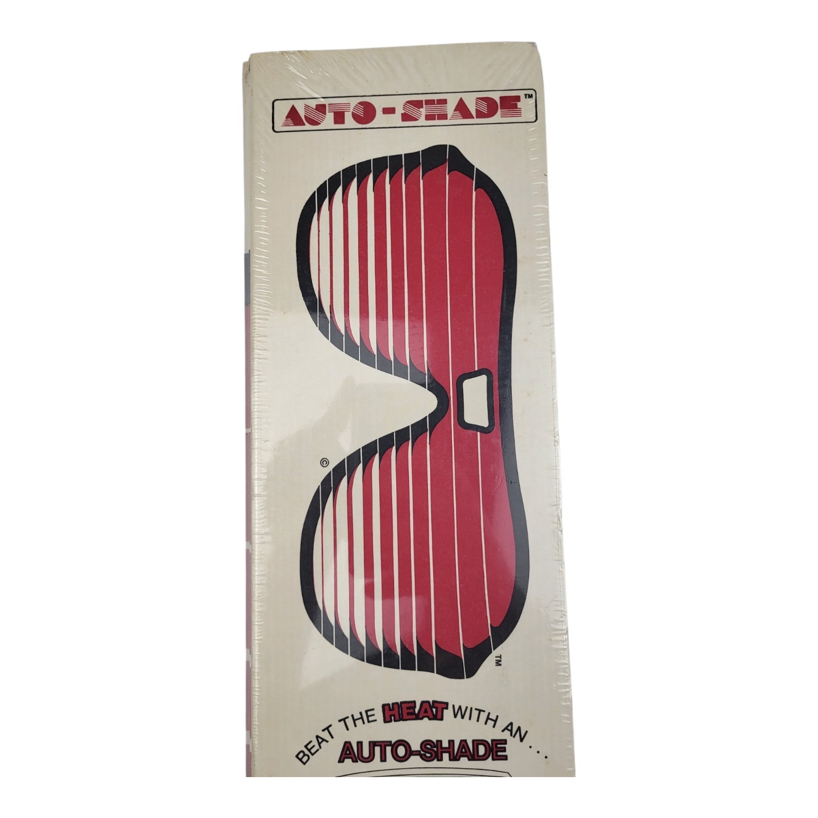 Vintage NOS Cardboard Windshield Visor Auto-Shade 1986 Sunshade Beach Sunglasses Vintage NOS Cardboard Windshield Visor Auto-Shade 1986 Sunshade Beach Sunglasses