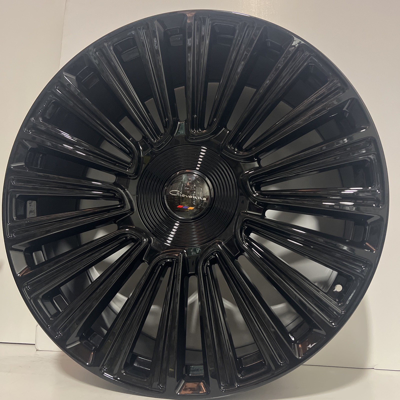 (4) 26X10 GIOVANNA TRENTO GLOSS BLACK (8X165.1) ESCALADE IQ EV SILVERADO 2500 EV (4) 26X10 GIOVANNA TRENTO GLOSS BLACK (8X165.1) ESCALADE IQ EV SILVERADO 2500 EV