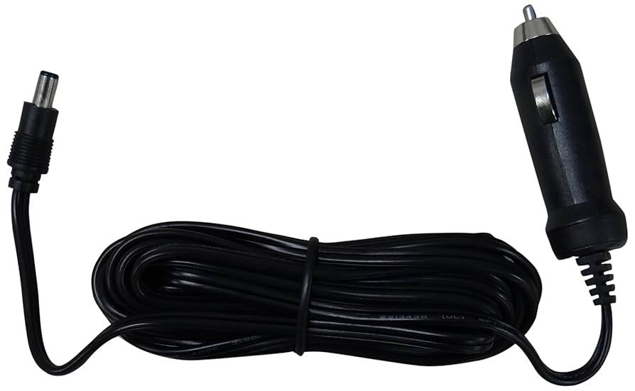 （5pcs) 12V Car Cigarette Lighter Power Cable DC Plug Adapter for Air Pump or Fan