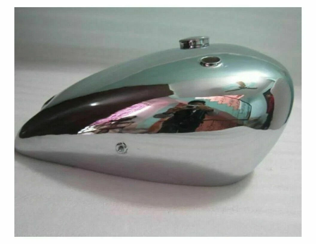 New Imperial 1936, Model 100 350cc Chrome Steel Fuel Petrol Tank With Cap