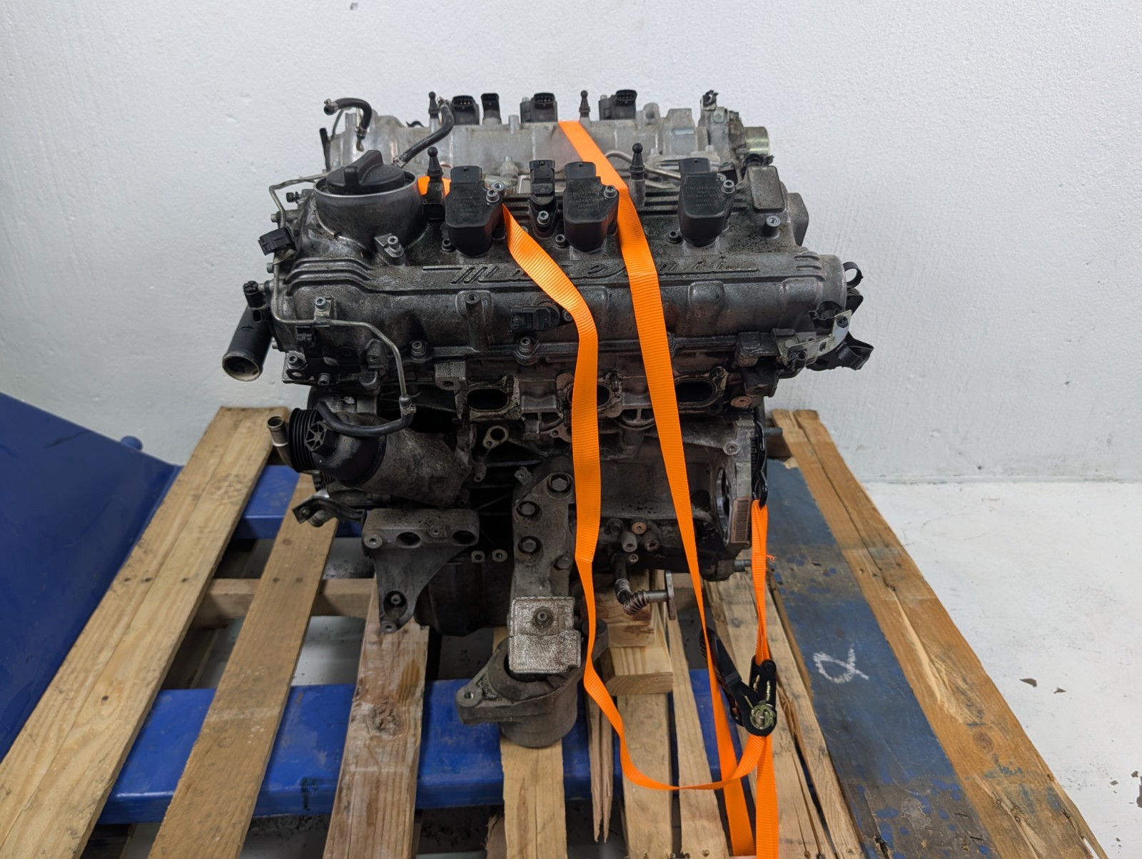 2014 - 2017 Maserati Ghibli SQ4 Automatic Engine Motor Long Block 114K Tested
