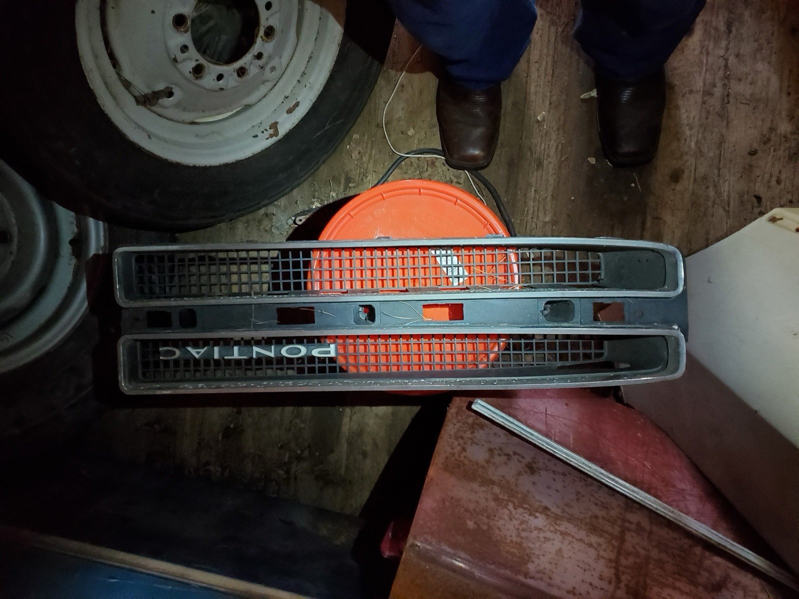 1960\'s Pontiac grill set 1960\'s Pontiac grill set