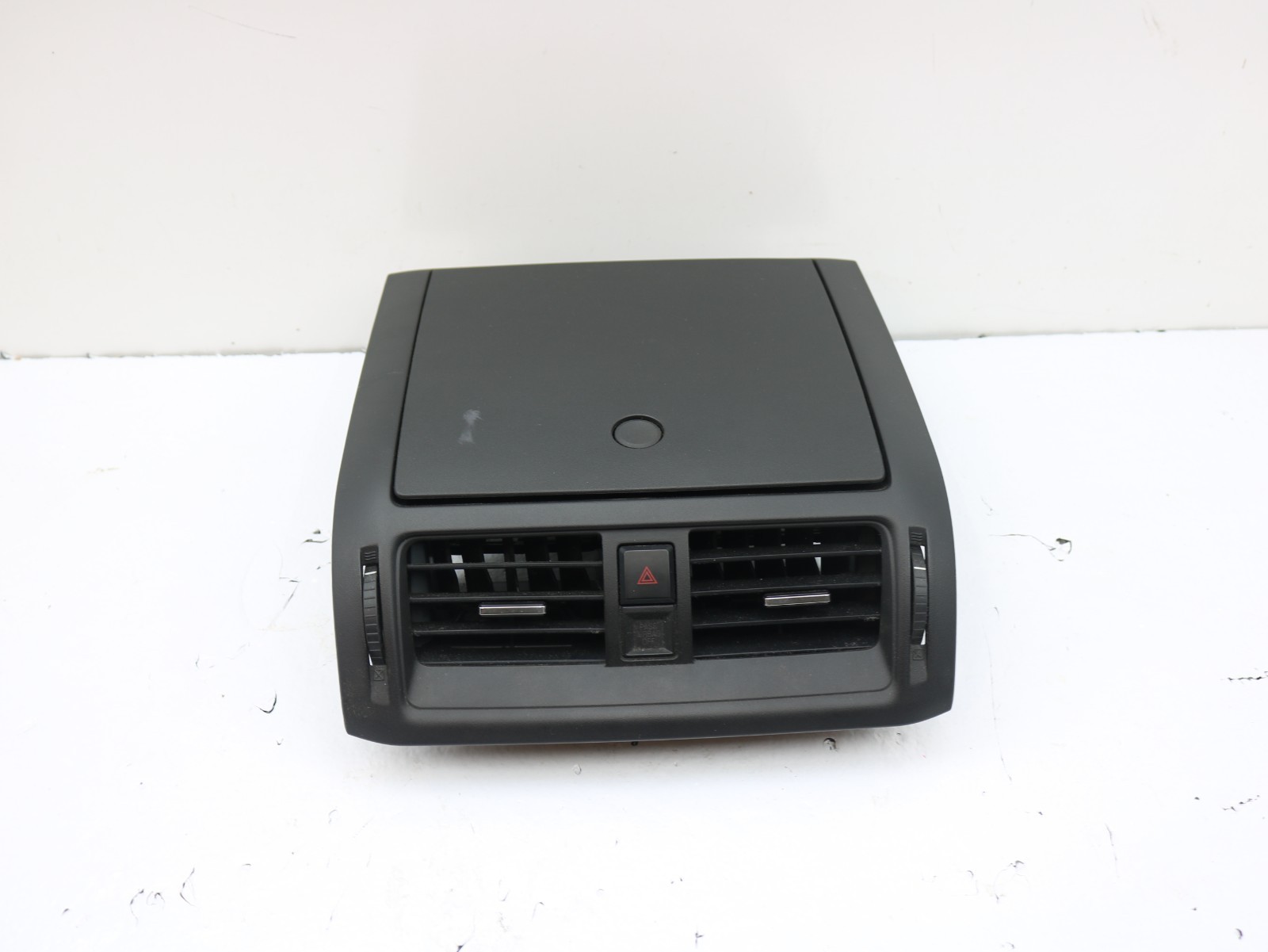 2010-2012 Ford Fusion Milan Center Upper Dash Bezel Storage Vent Cubby Black