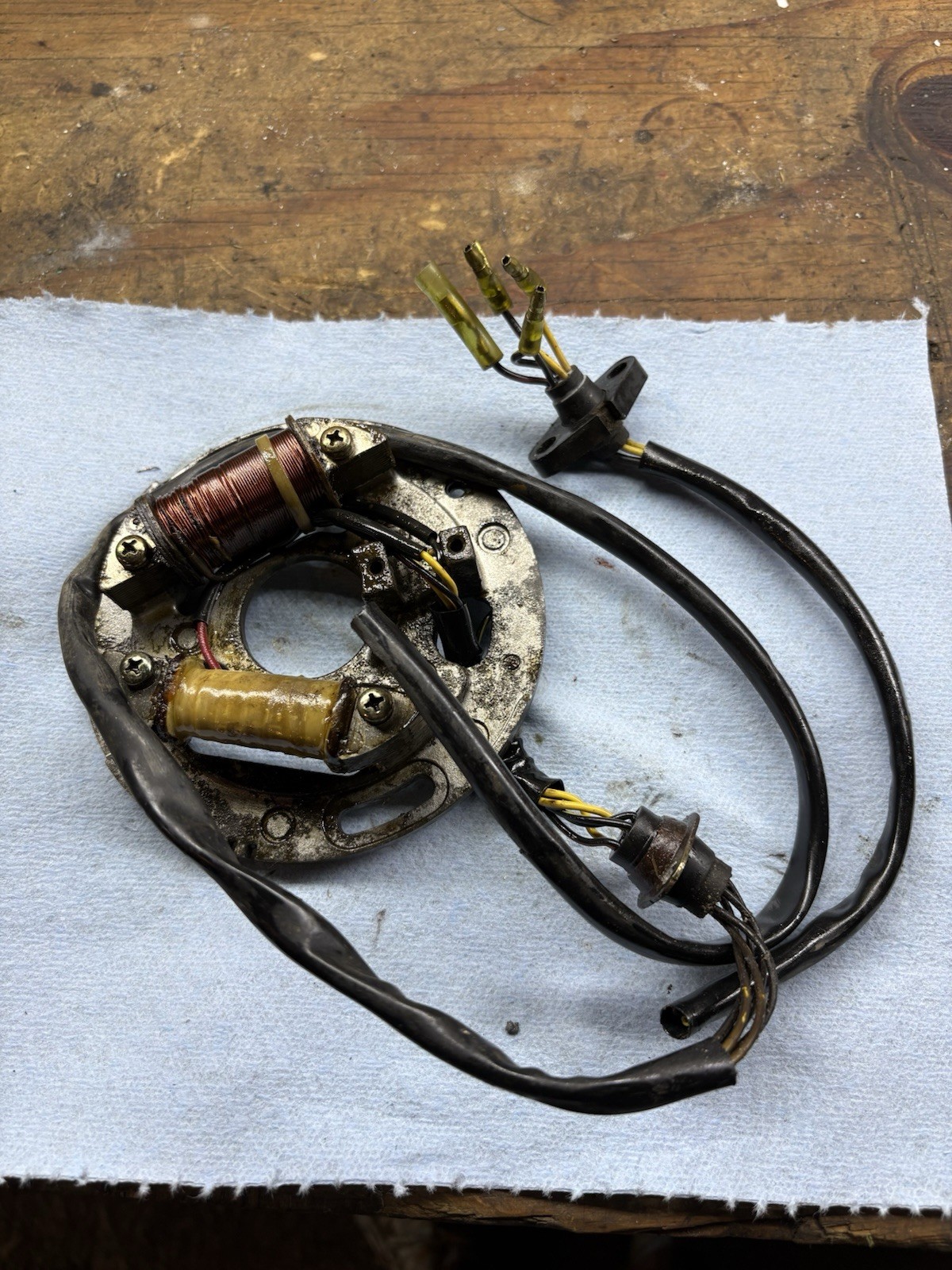 Genuine Kawasaki 650 X2 TS SC SX OEM Stator Ignition 5 Wire Stator 21003-3707 Genuine Kawasaki 650 X2 TS SC SX OEM Stator Ignition 5 Wire Stator 21003-3707