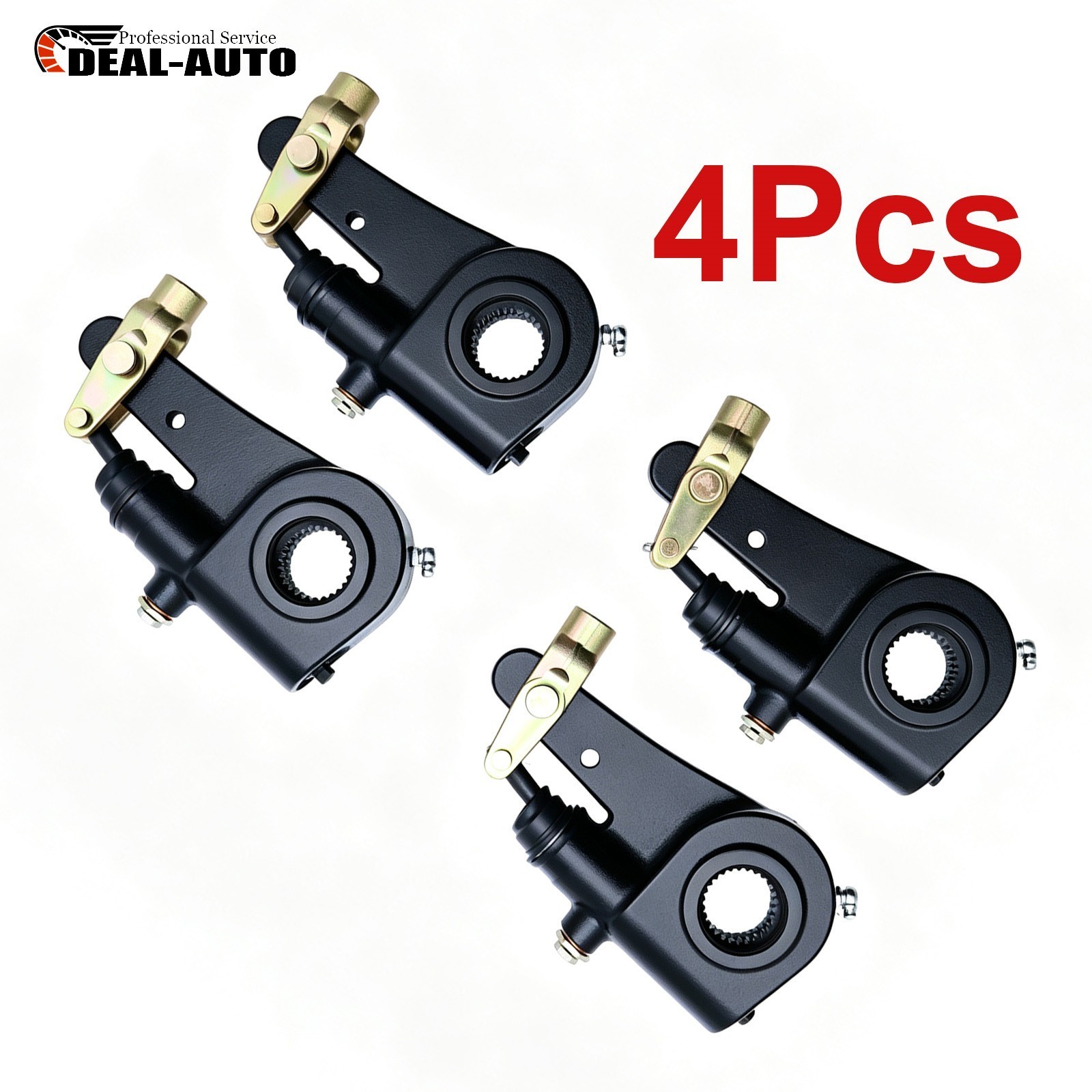 4 PCS Fits Meritor R801073 E11401 801073 New Auto Slack Adjuster 28 Spline 5.5