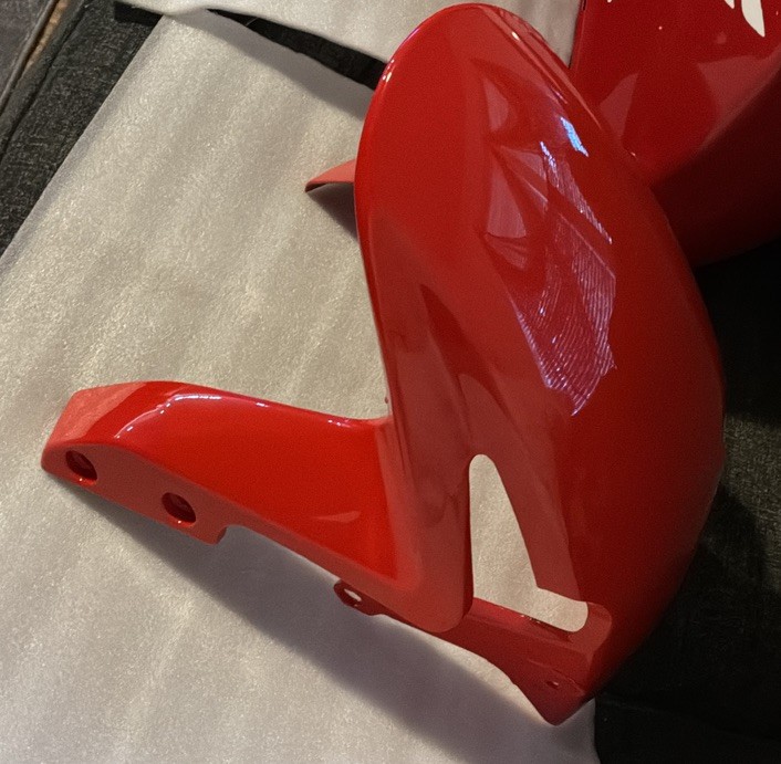 2007-2026 Honda CBR600RR Front Fender Fairing mudguard Red OEM 61100-MFJA-D000 2007-2026 Honda CBR600RR Front Fender Fairing mudguard Red OEM 61100-MFJA-D000