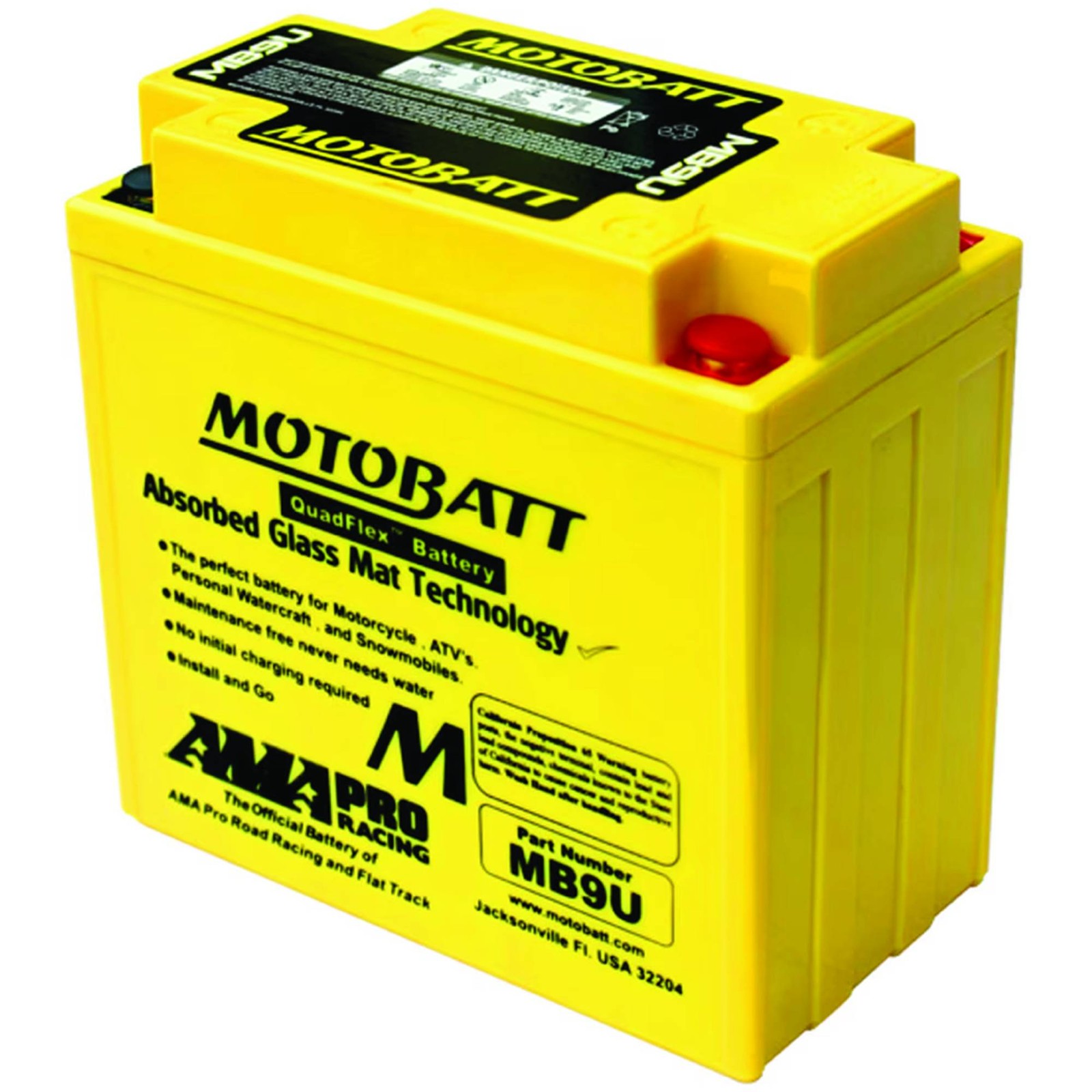 New Motobatt Battery For Piaggio PX125 12N7-4A 12N7-4B 12N7D-3B 12N9-3A 12N7-3A