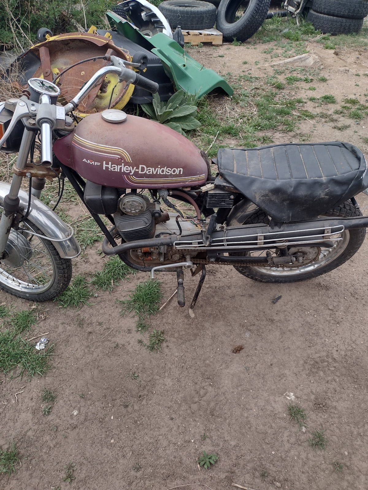 1975 Harley Davidson Z-90 Aermacchi Project Parts 1975 Harley Davidson Z-90 Aermacchi Project Parts