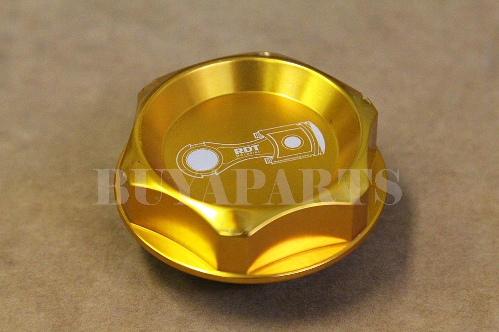 GOLD CNC BILLET RACING ENGINE OIL FILLER CAP FOR HONDA CIVIC ACURA INTEGRA GOLD CNC BILLET RACING ENGINE OIL FILLER CAP FOR HONDA CIVIC ACURA INTEGRA