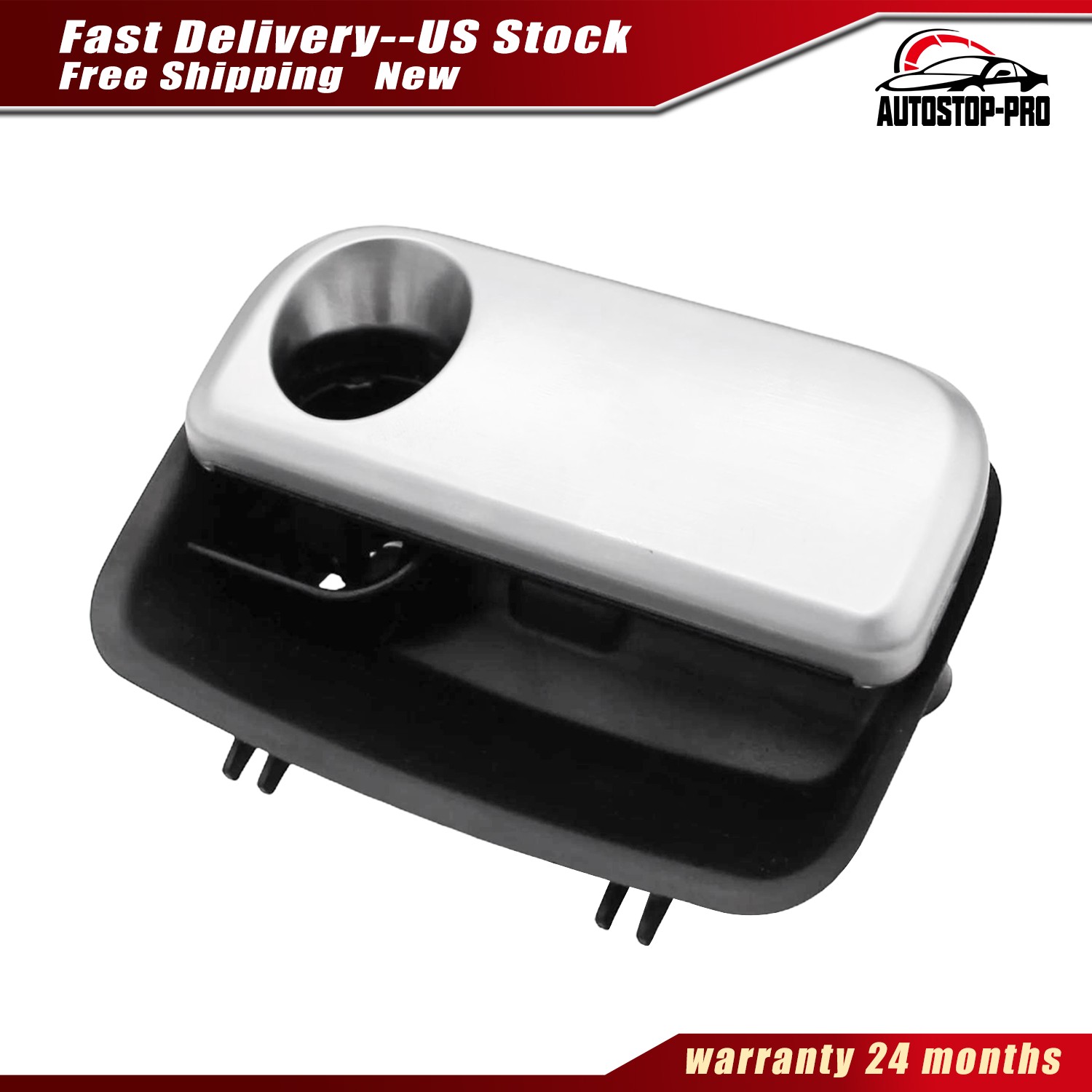 Glove Box Storage Box Handle Black For 14-20 Porsche Cayman 981 982 95B857095 US
