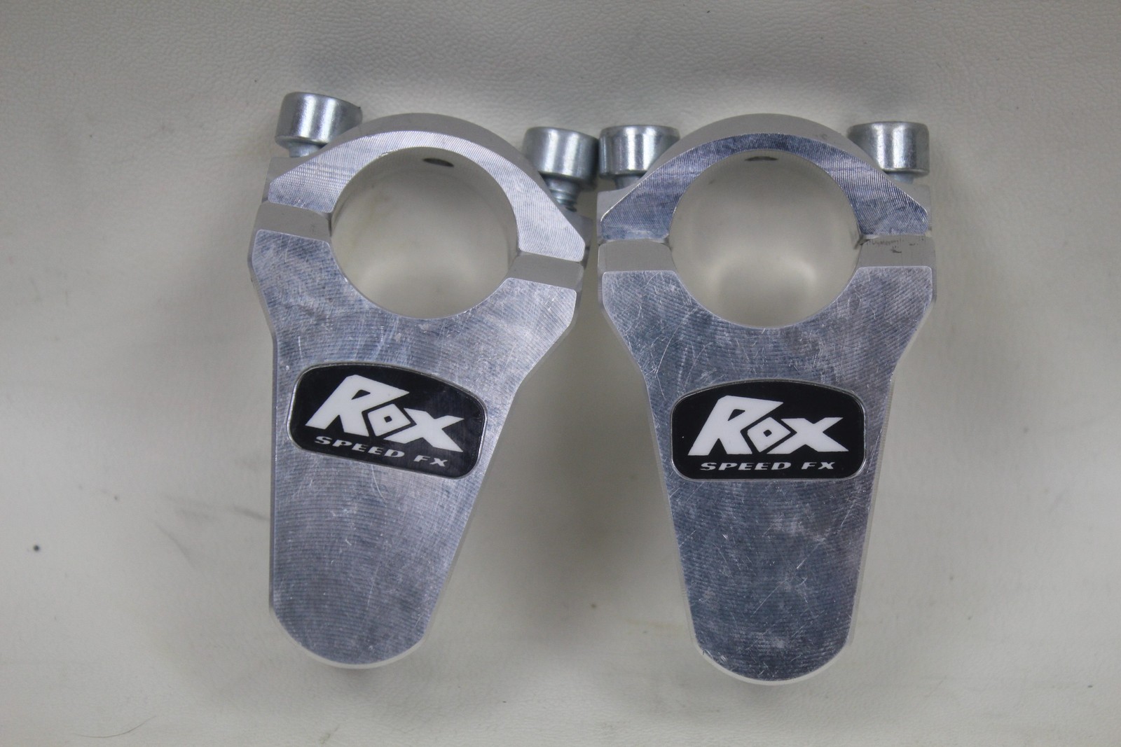 ROX Speed Pivoting Handlebar Risers TRIUMPH 7/8 to 1  1/8 Inch Conversion