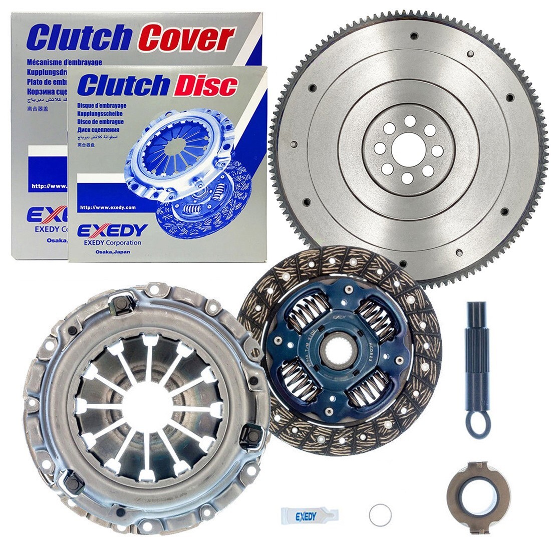 EXEDY KHC10 CLUTCH KIT + OEM SOLID FLYWHEEL fits HONDA CR-V ELEMENT 2.4L K24