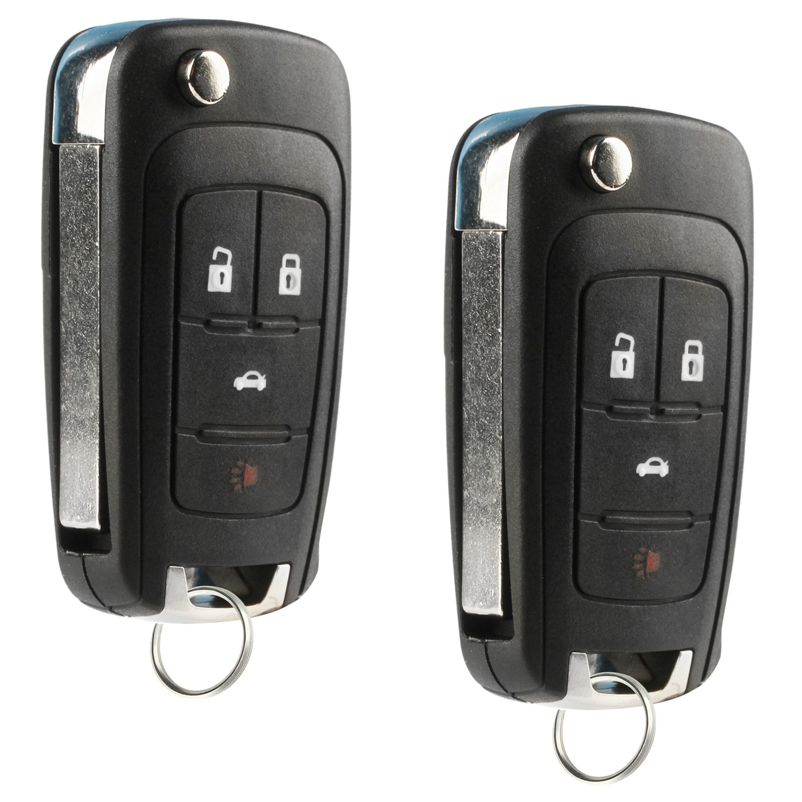 2 Replacement For 2010 2011 2012 2013 2014 2015 2016 Chevrolet Cruze Key Fob