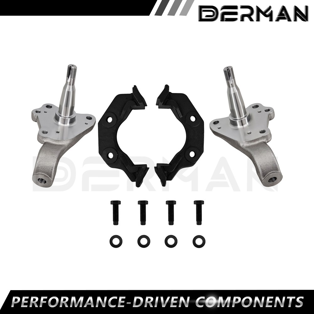 Pair Spindles&Caliper Brackets For 1962 1963 - 1974 Chrysler Dodge Plymouth