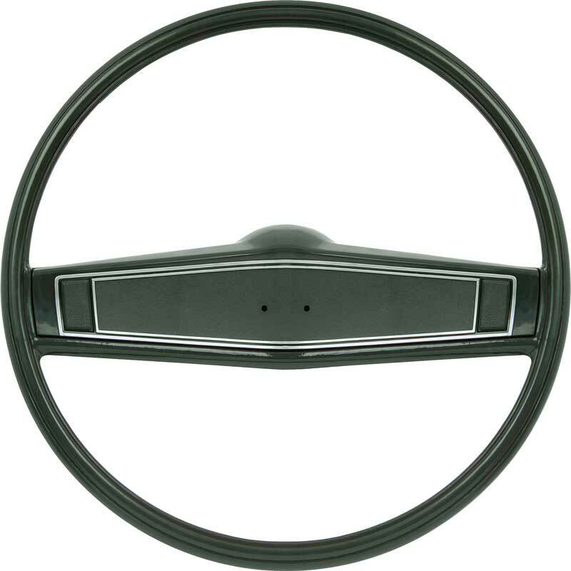 1969-70 Chevelle, Nova, Impala Standard Interior Steering Wheel Kit - Dark Green 1969-70 Chevelle, Nova, Impala Standard Interior Steering Wheel Kit - Dark Green
