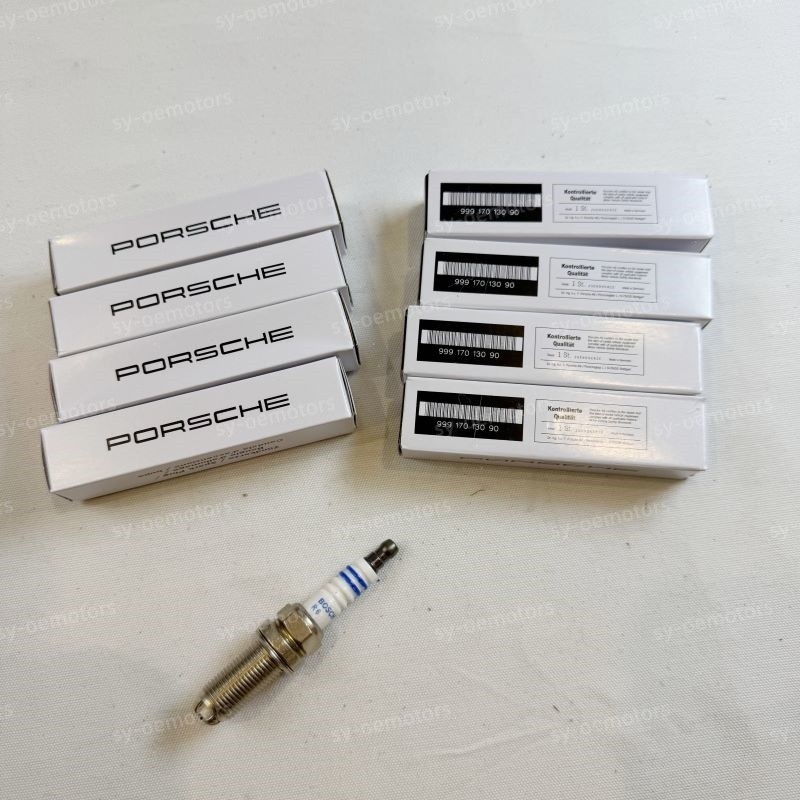 8X Spark Plugs OEM 99917013090 For Porsche Cayenne Panamera 4.8 2011-2018