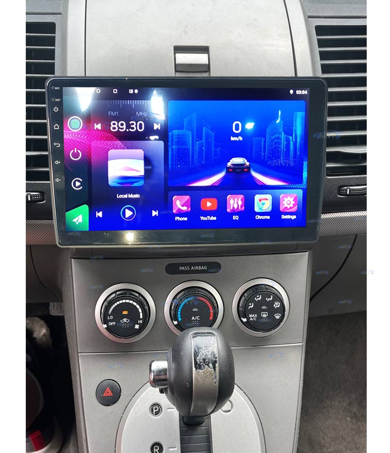 For Nissan Sentra 2007-2012 Apple CarPlay Android Radio Stereo DSP AHD WIFI FM