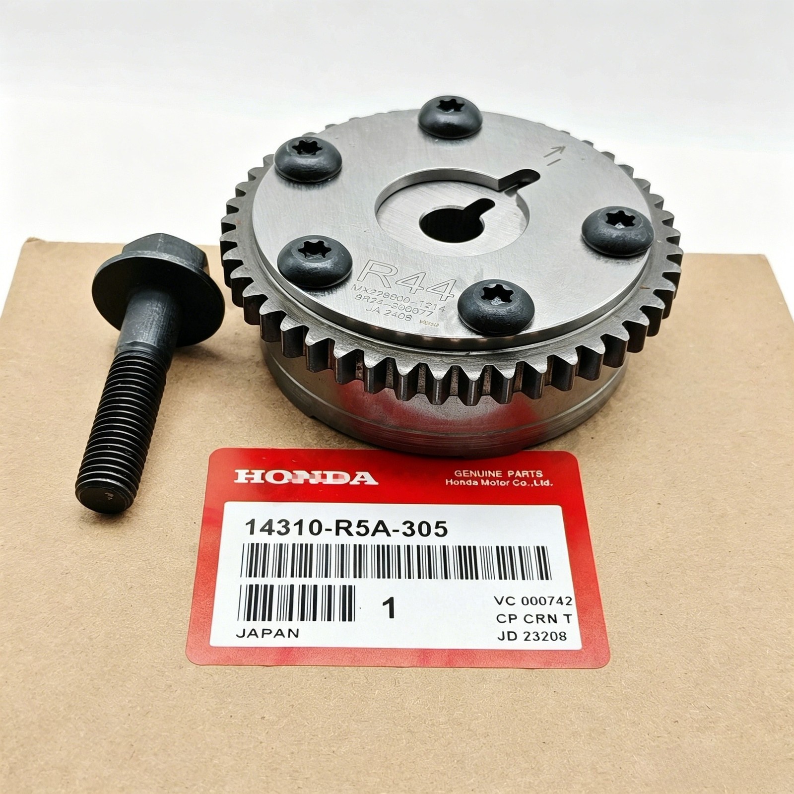 GENUINE HONDA 14310-R5A-305 ACTUATOR 46T VTC CROSSTOUR CR-V ACCORD NEW US STOCK GENUINE HONDA 14310-R5A-305 ACTUATOR 46T VTC CROSSTOUR CR-V ACCORD NEW US STOCK