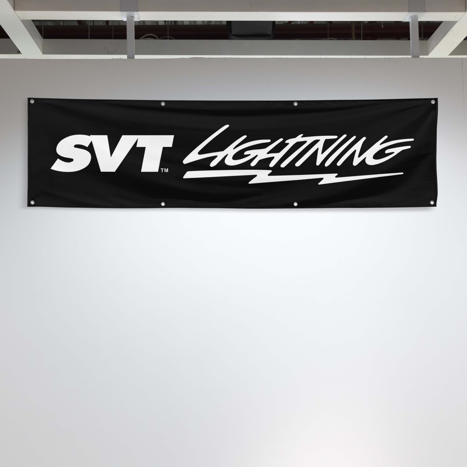 Ford SVT Lightning 2x8 ft Flag Garage Wall Decor Birthday Gift Banner