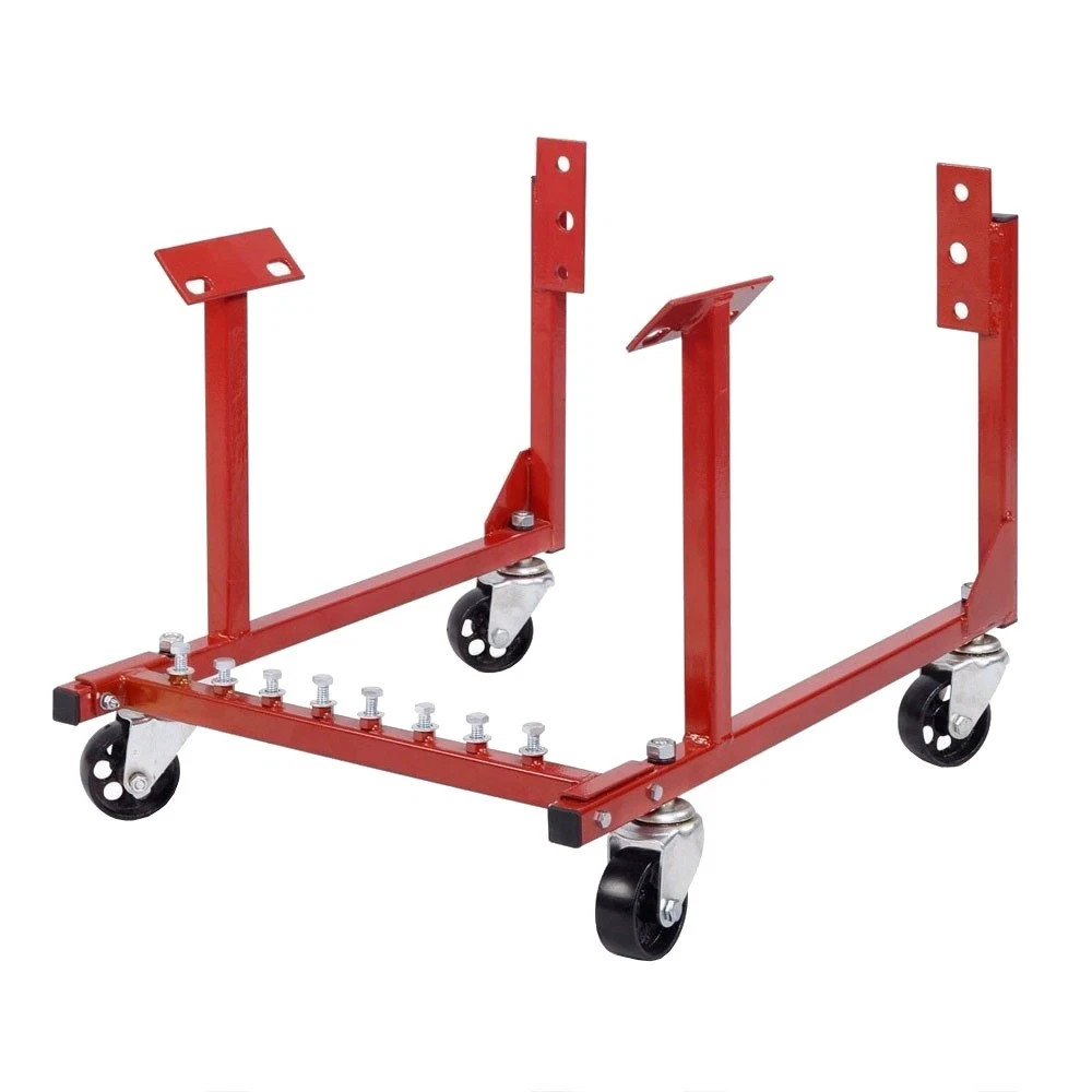 Hot Sale 1000lb Auto Engine Cradle Stand for Chevrolet Chevy V8 Red Hot Sale 1000lb Auto Engine Cradle Stand for Chevrolet Chevy V8 Red