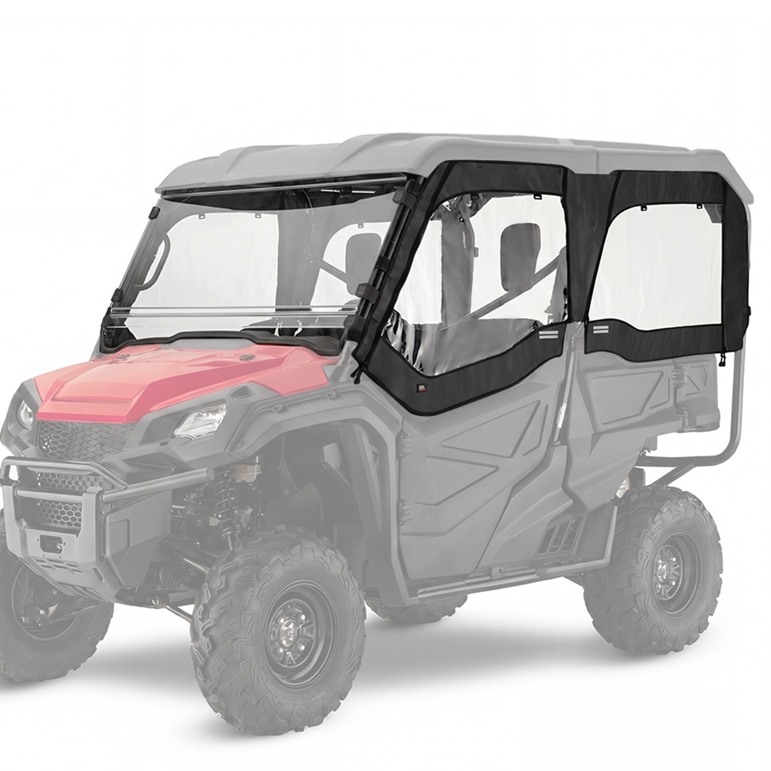 KEMIMOTO Soft Doors Panel Cab Enclosure Set for Honda Pioneer 1000-5 2016-2025