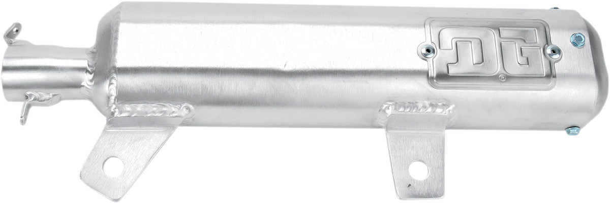 DG Performance 20-5410 Type II Aluminum Silencer Polaris Scrambler Sport 400