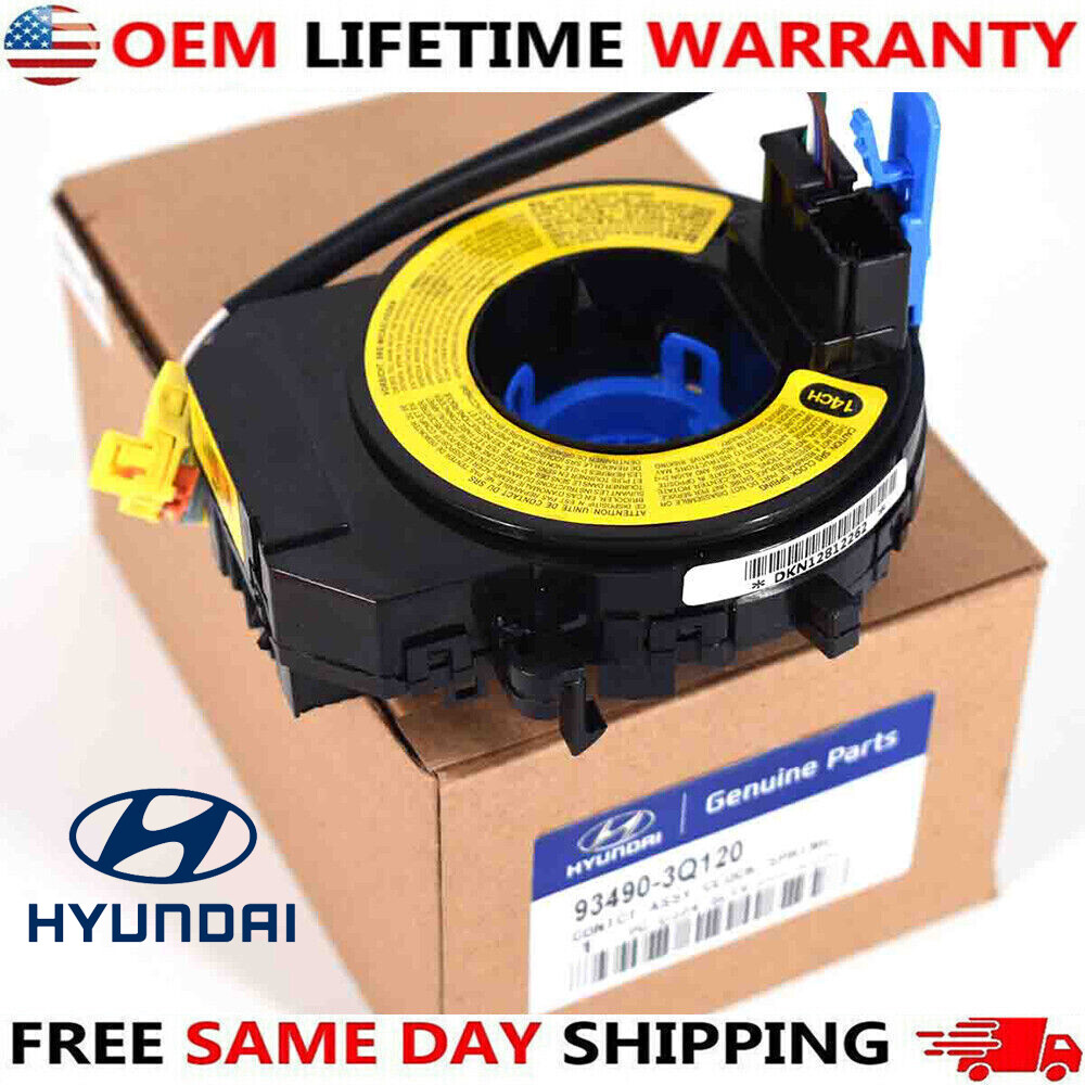 Hyundai Clock Spring OEM For Elantra 2011-2013 Sonata 2009-2014 93490-3Q120 USA Hyundai Clock Spring OEM For Elantra 2011-2013 Sonata 2009-2014 93490-3Q120 USA