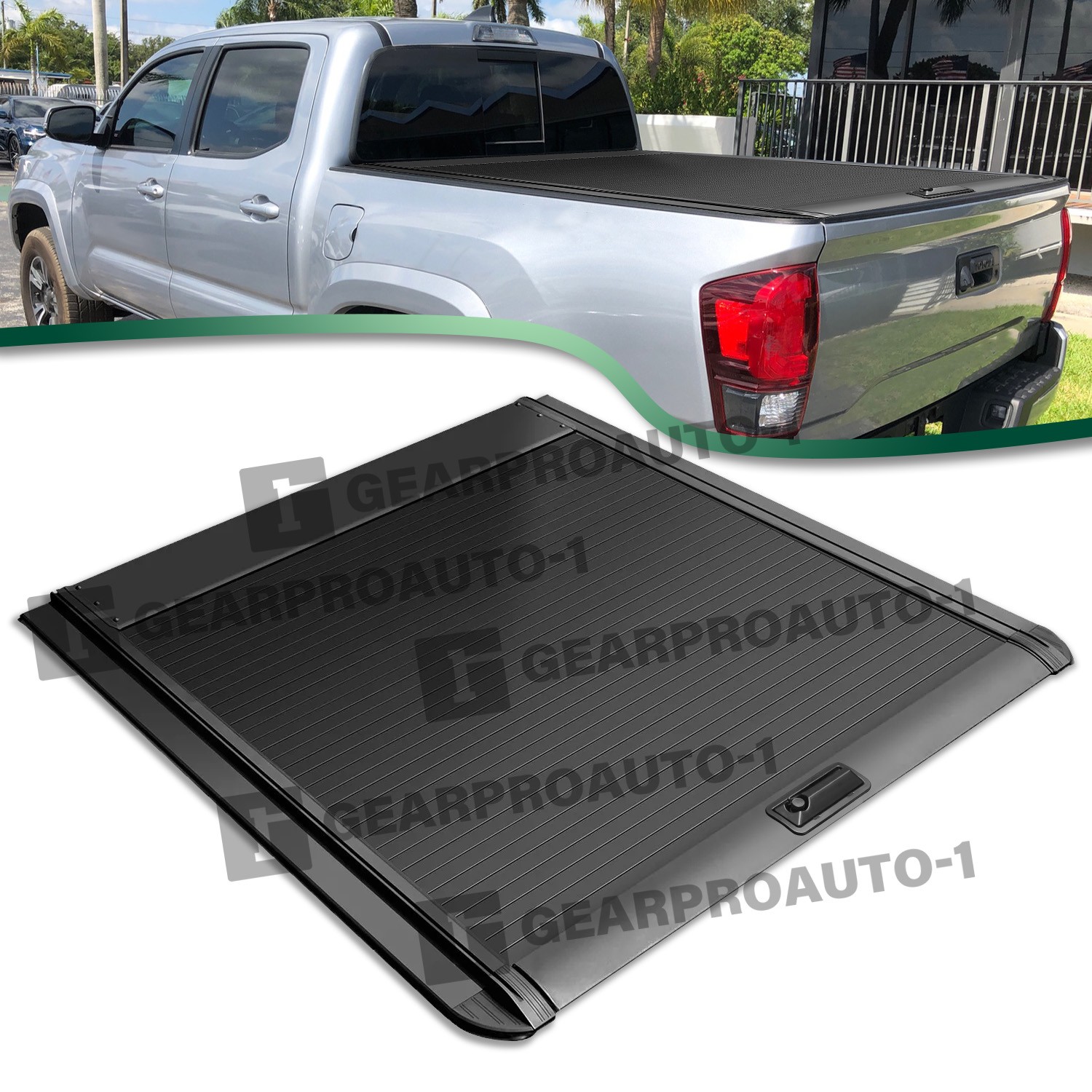 5FT Retractable For Toyota Tacoma 2016-2023 Truck bed Tonneau Cover Waterproof 5FT Retractable For Toyota Tacoma 2016-2023 Truck bed Tonneau Cover Waterproof