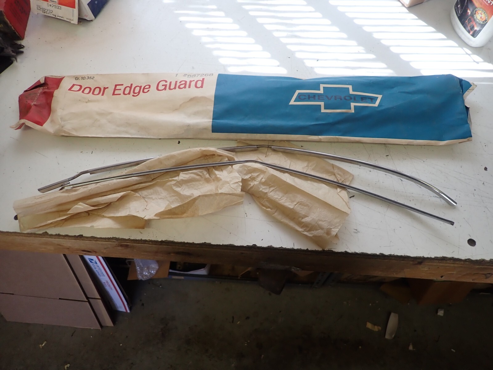 NOS 1968 Chevrolet Camaro Door Edge Guards OEM GM # 987268 New Old Stock NOS 1968 Chevrolet Camaro Door Edge Guards OEM GM # 987268 New Old Stock