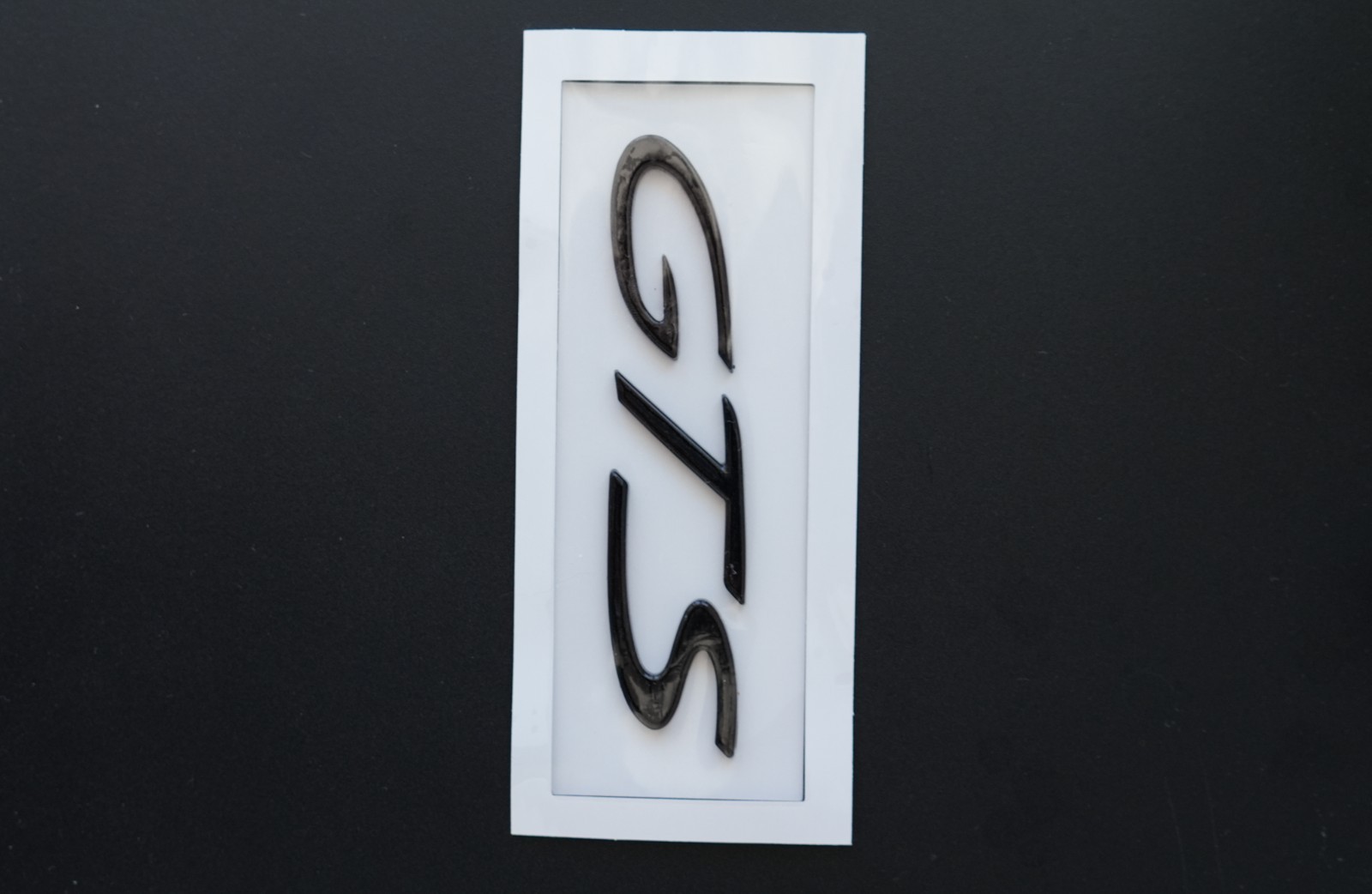 Porsche 991 911 GTS Rear Badge – Gloss Black Porsche 991 911 GTS Rear Badge – Gloss Black