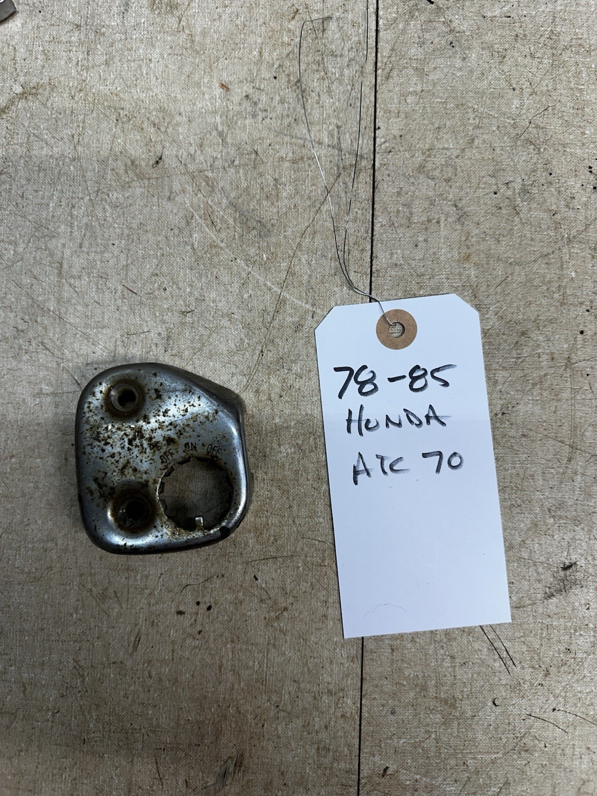 1978 - 1985 HONDA ATC70 OEM Thumb Throttle Kill Switch COVER Handlebar Switch