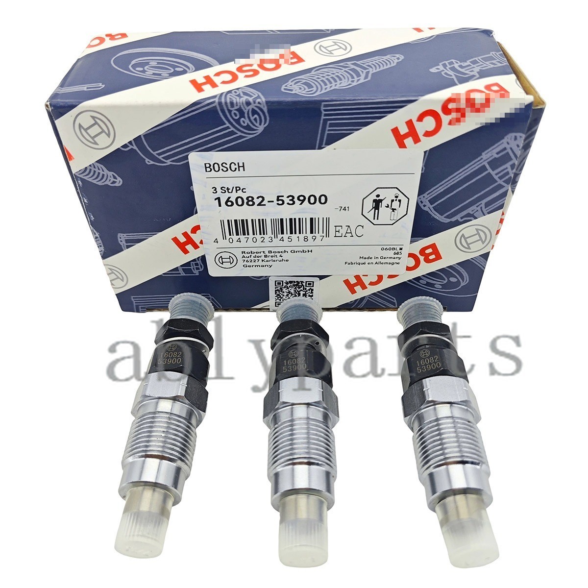 3X Fuel Injector For Kubota KX91-3 L2600 L2900 L3010 L3200 L3700 16082-53900 3X Fuel Injector For Kubota KX91-3 L2600 L2900 L3010 L3200 L3700 16082-53900