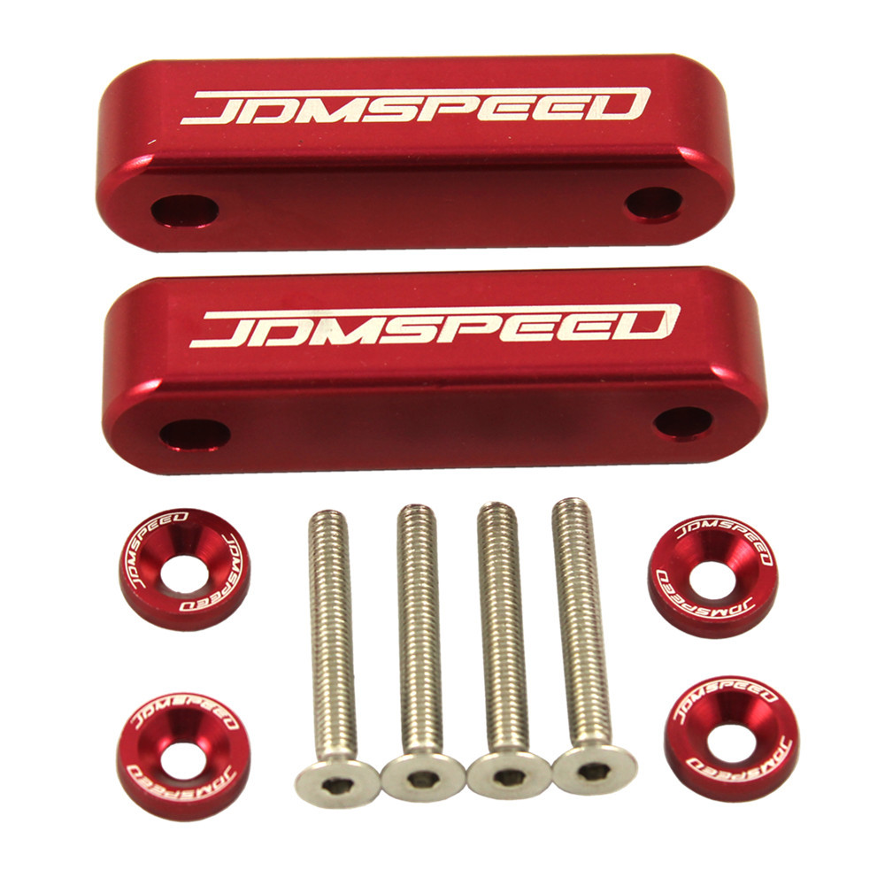 JDMSPEED RED CNC BILLET 3/4\