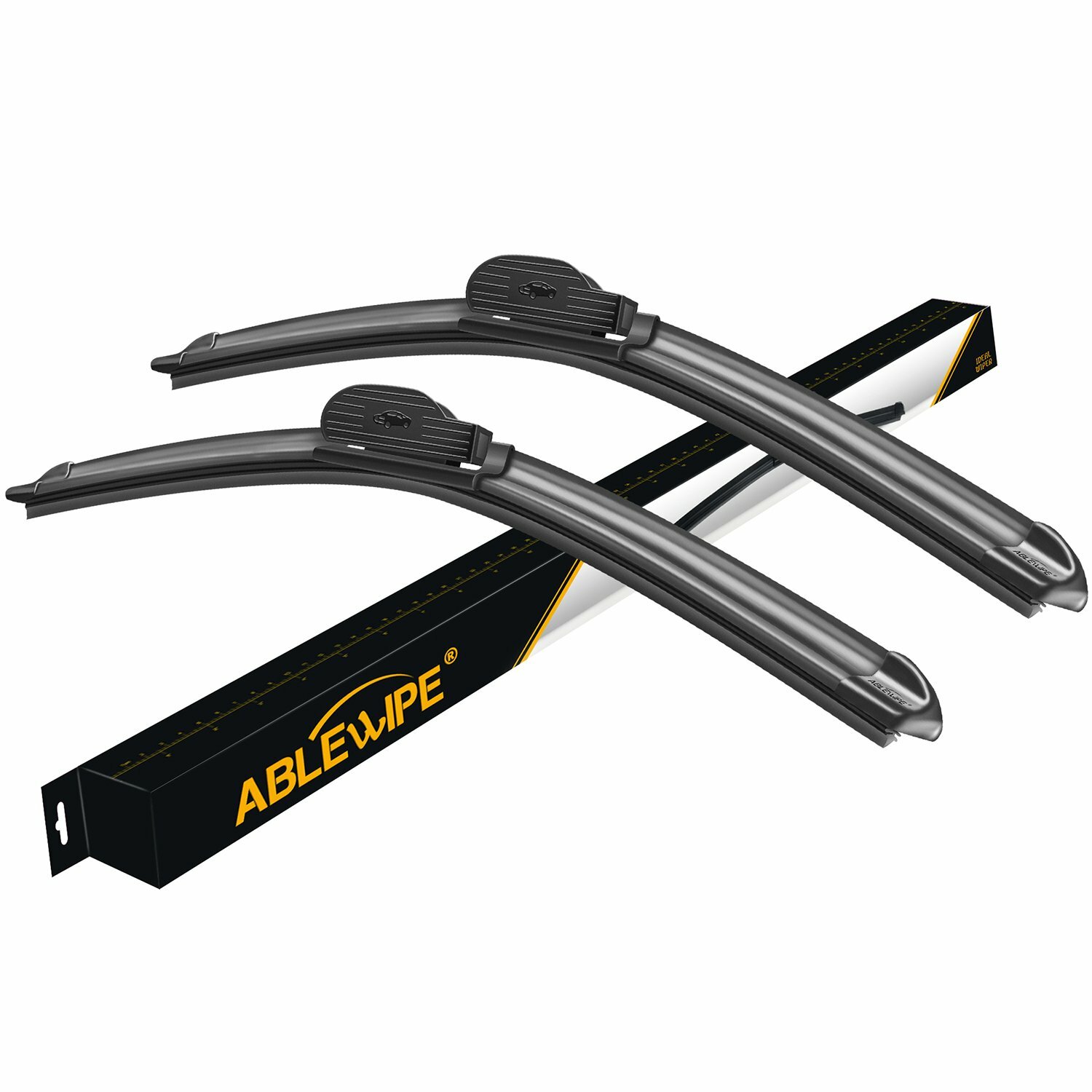 ABLEWIPE Fit For Jeep Renegade 2019-2016 Quality Windshield Wiper Blades 22\