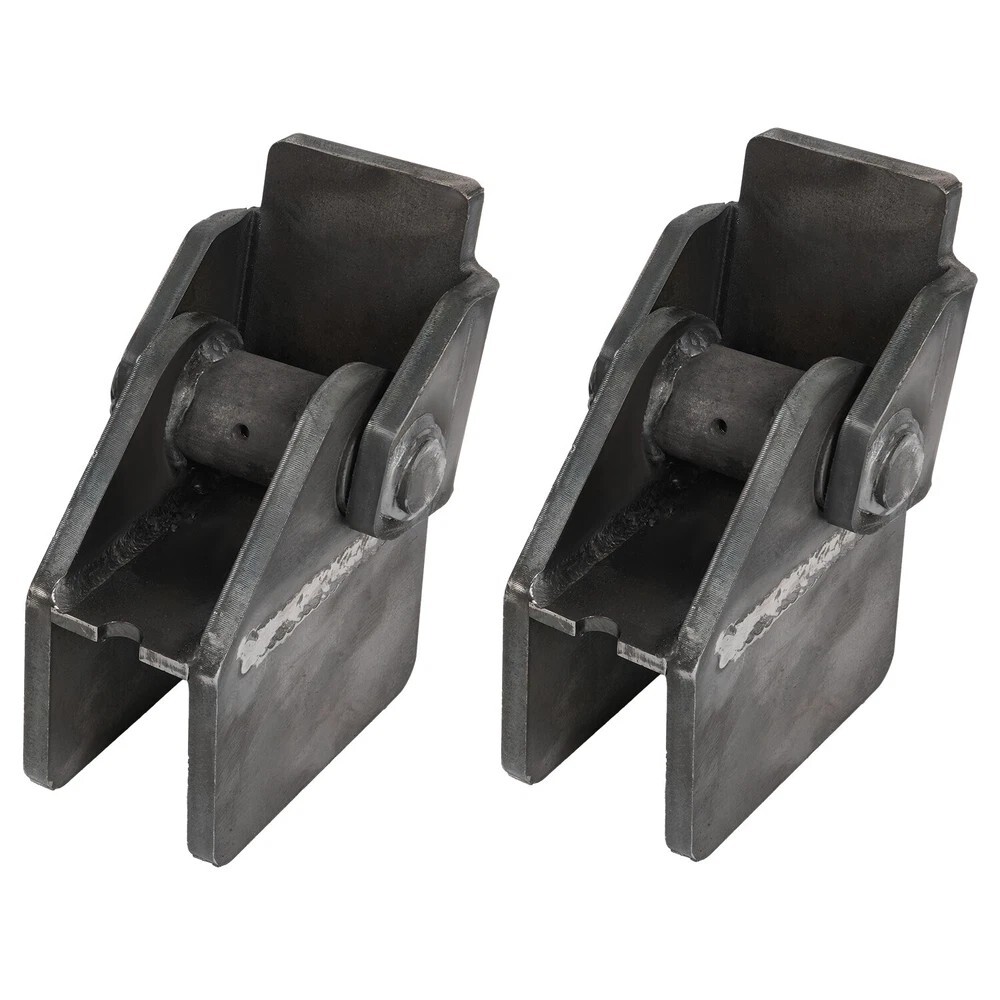 2 X Heavy Duty Steel Dump Truck Trailer Hinges Work On Any 2