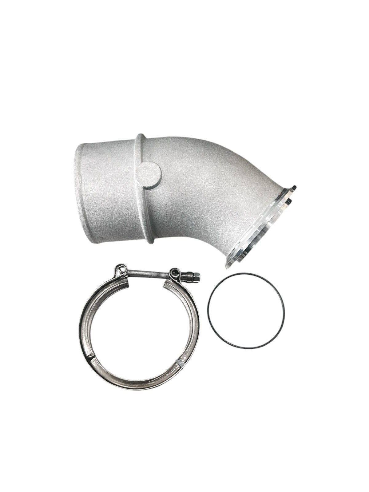 New Aftermarket 45* Intake Elbow With Clamp And O-Ring For Cummins ISX - 3682675
