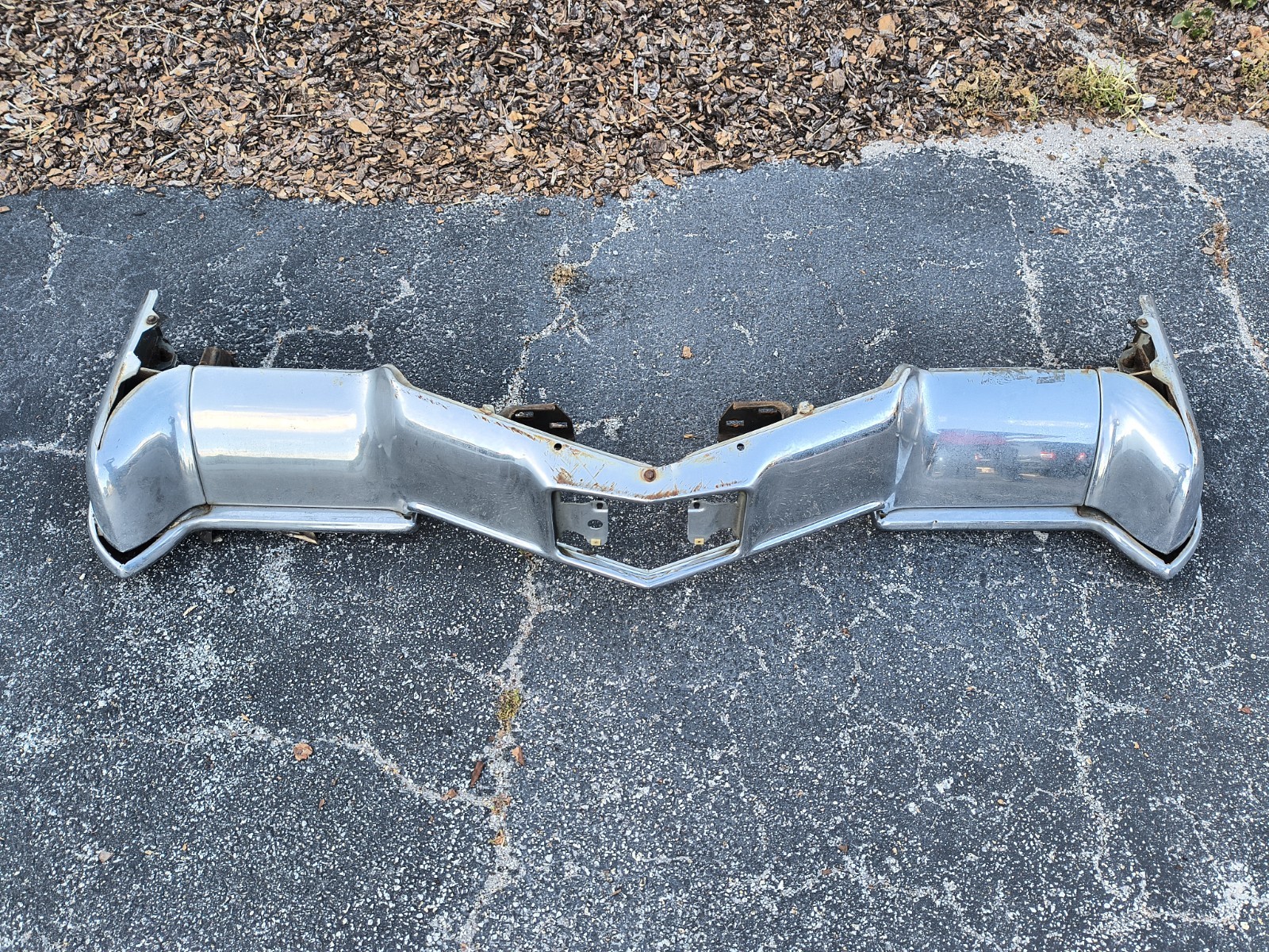 1970 Cadillac Front Bumper Complete