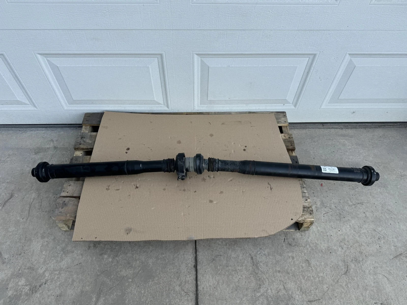 11-18 PORSCHE CAYENNE 958 HYBRID AWD REAR DRIVE SHAFT DRIVESHAFT OEM 7P0521102Q