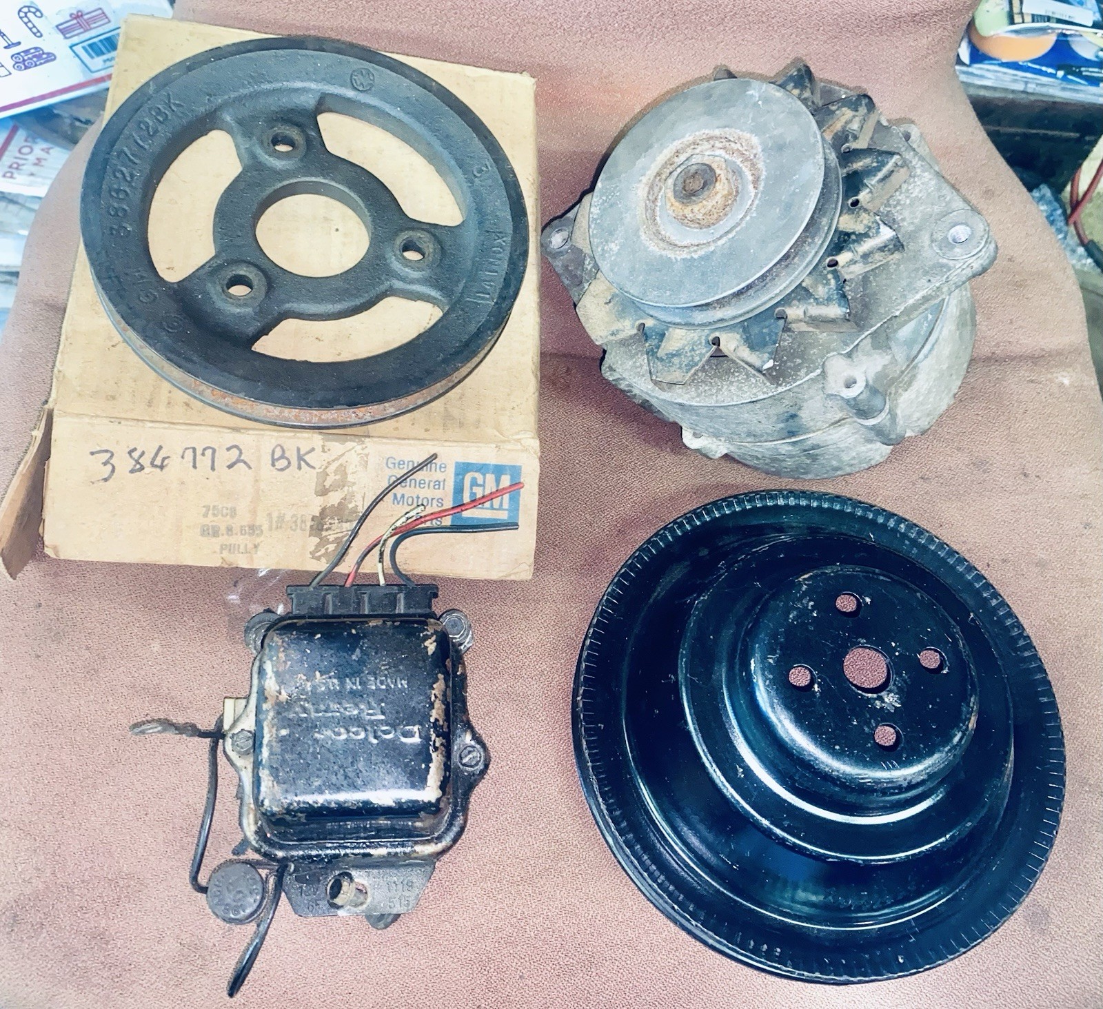 1967 SS427 Chevelle Cast Iron NOS #3862772BK 3827846CL Altern. Reg. ,GM Original 1967 SS427 Chevelle Cast Iron NOS #3862772BK 3827846CL Altern. Reg. ,GM Original