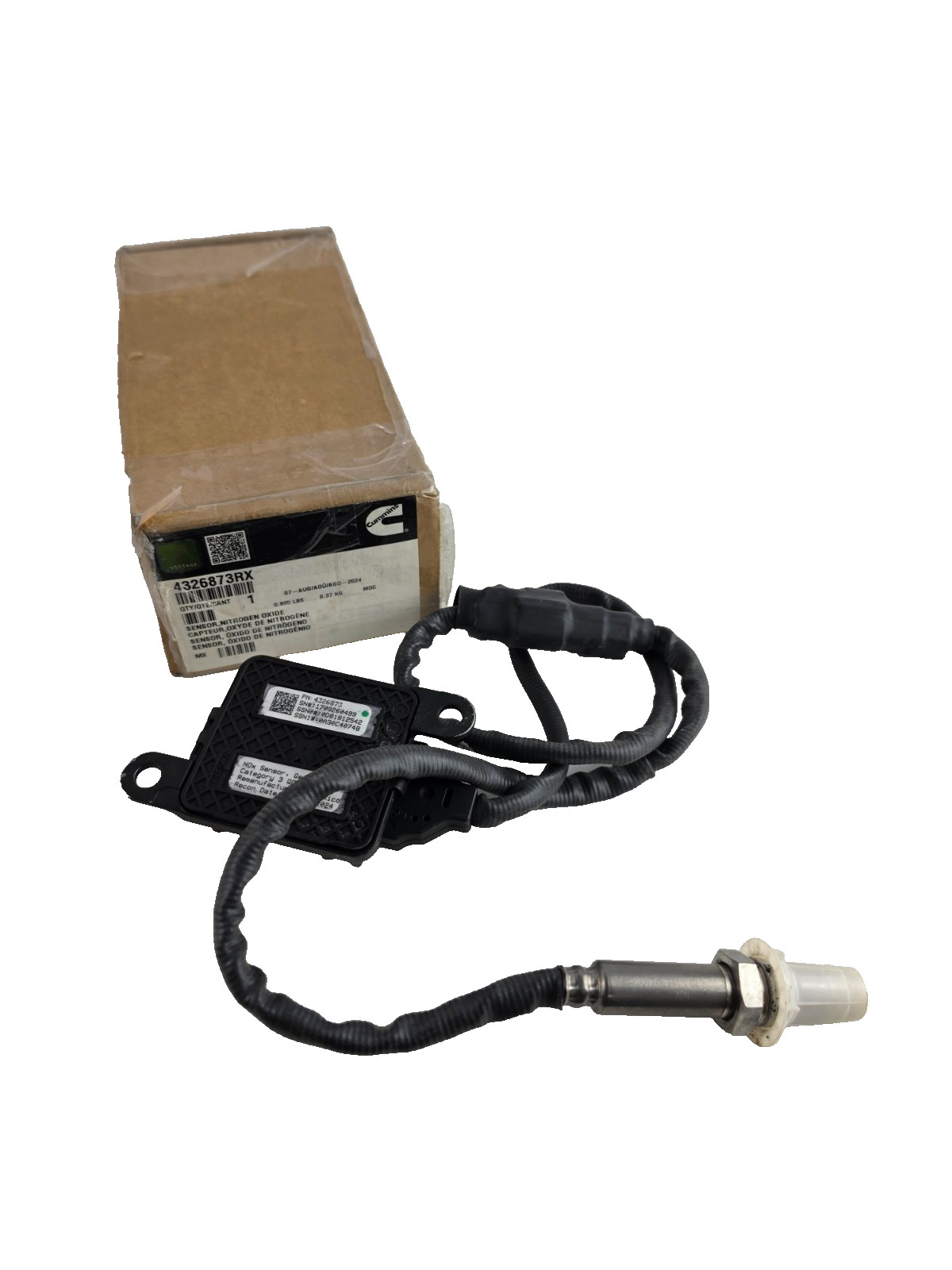Genuine Reman Cummins NOx Sensor Nitrogen Oxide 4326873RX 4326873
