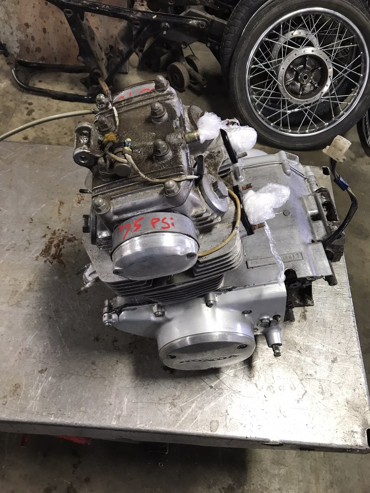 70 Honda CB175 CB 175 Engine Motor