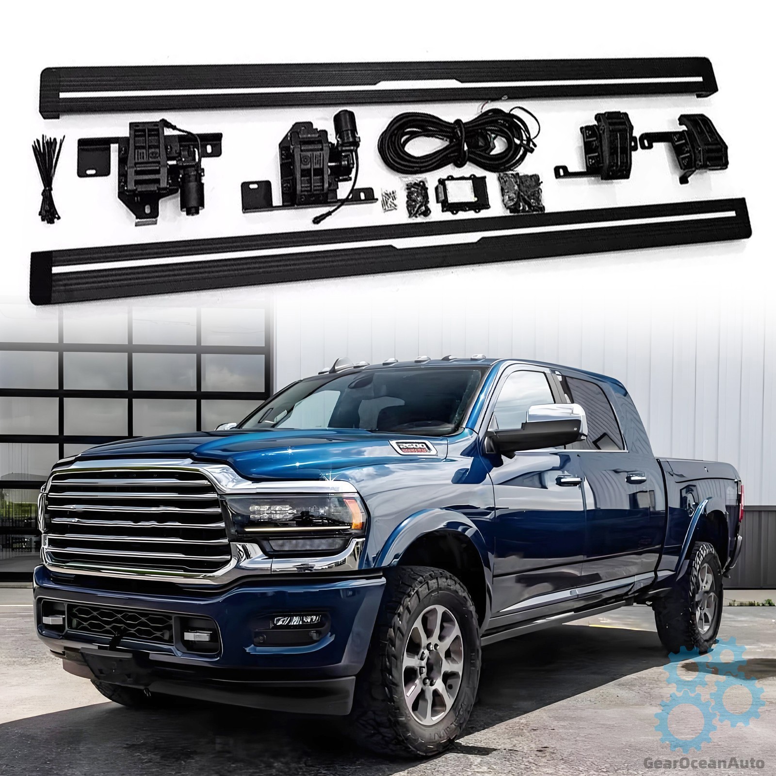Deployable Power Electric Running Board Side Step For Dodge RAM 2500 2019-2026